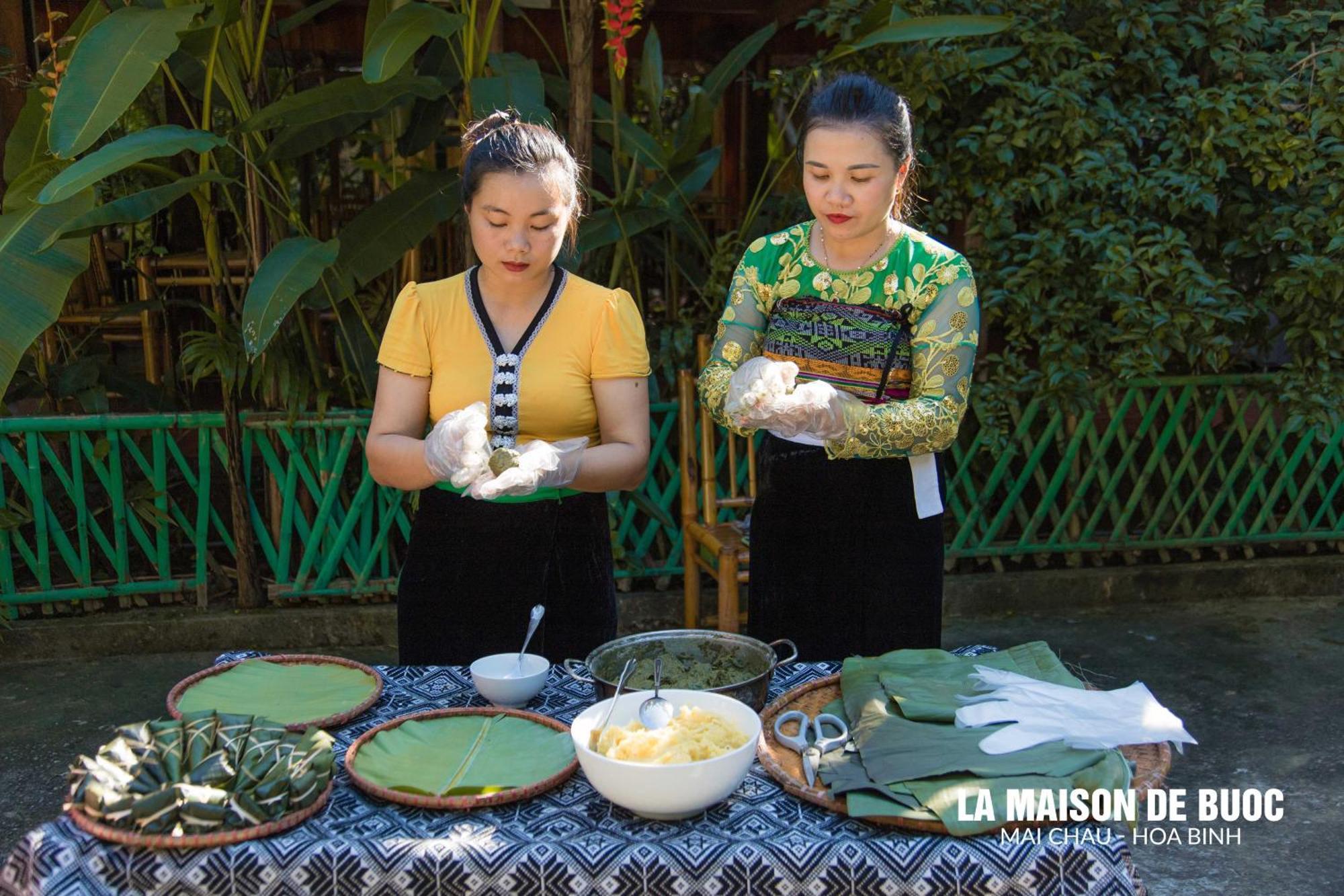 La Maison De Buoc Mai Chau Exteriör bild