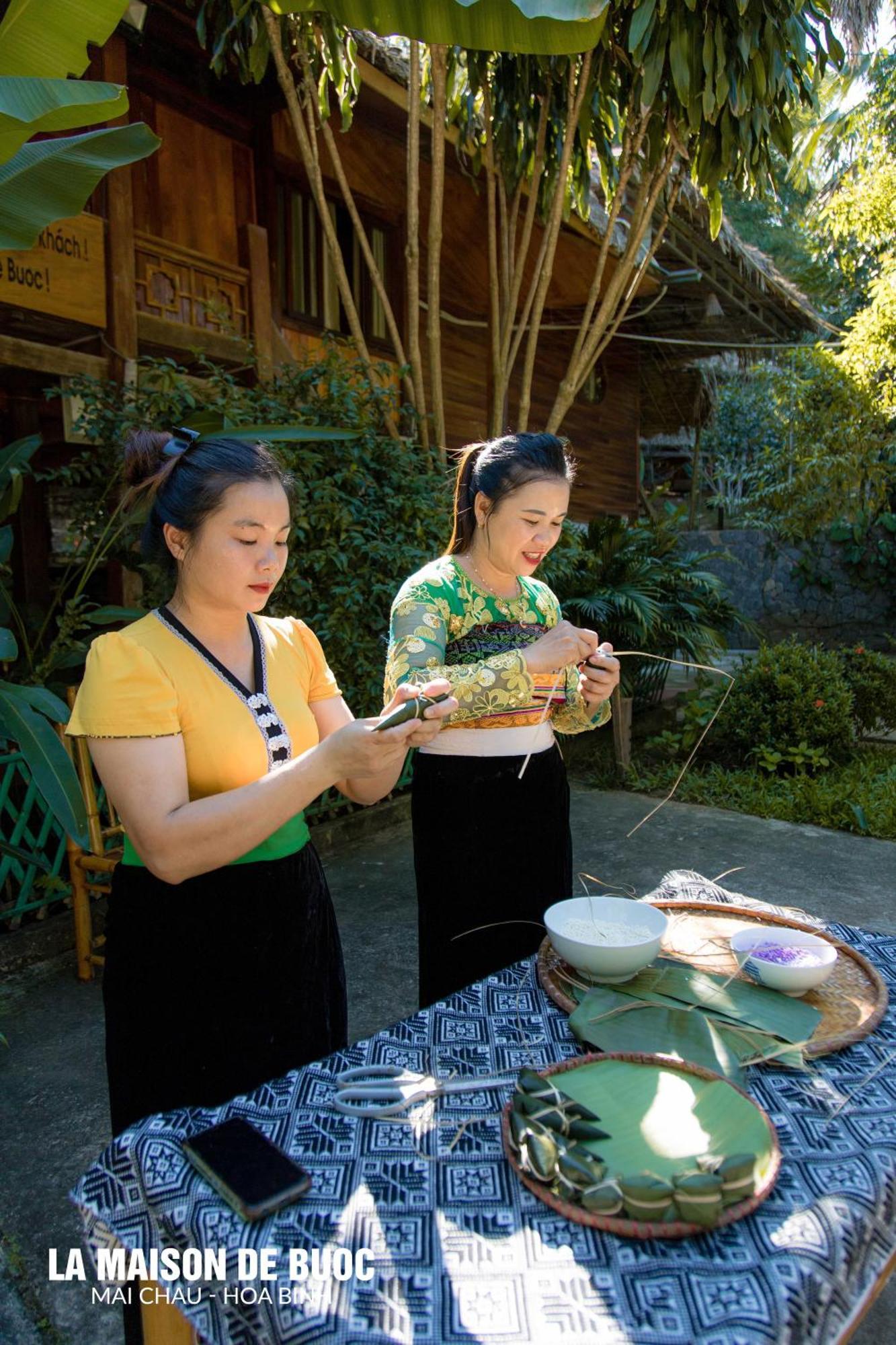 La Maison De Buoc Mai Chau Exteriör bild