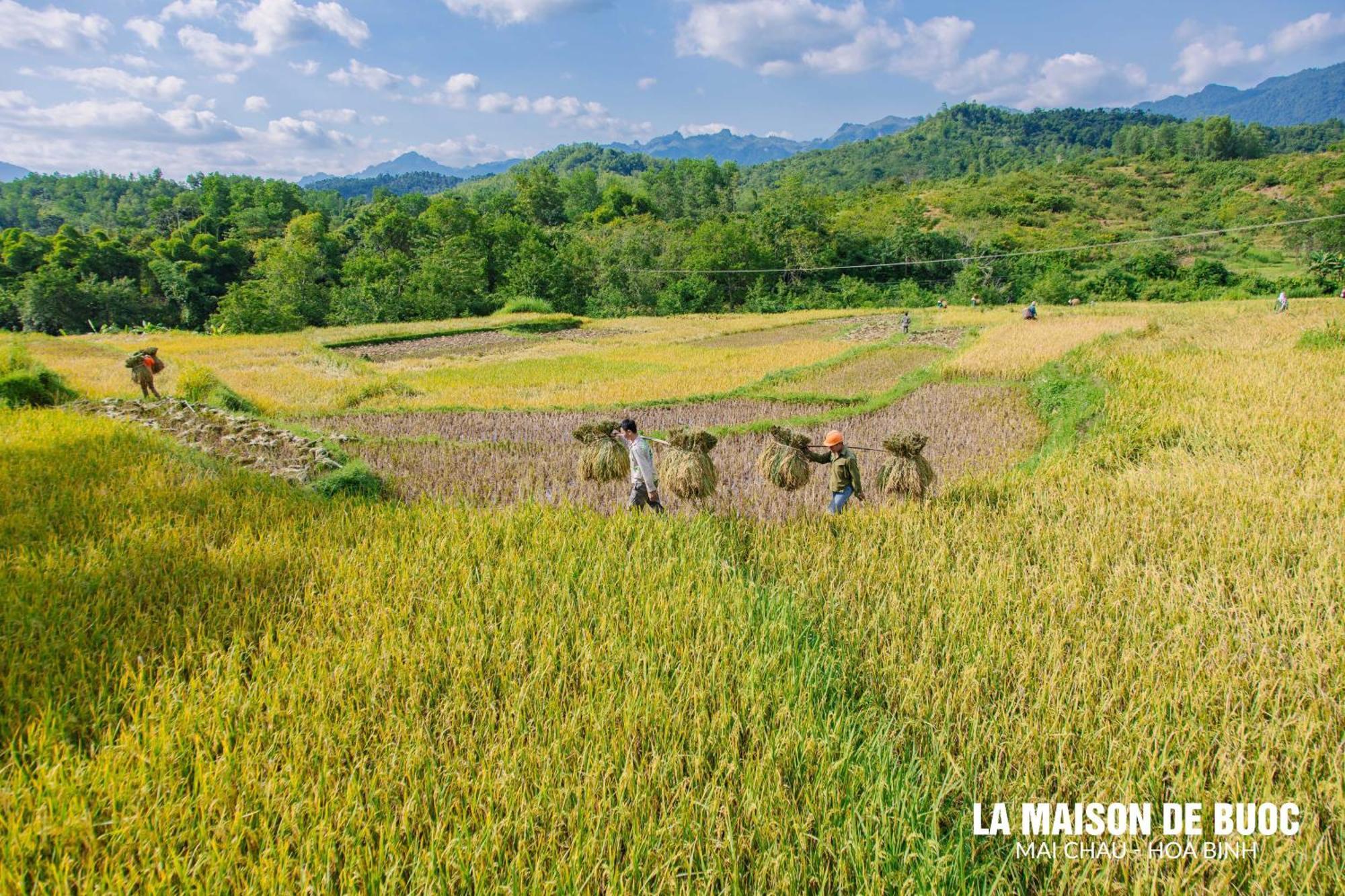 La Maison De Buoc Mai Chau Exteriör bild